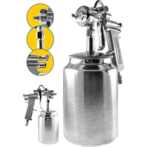 Craftex Profesyonel Aluminyum Pnömatik  Atomizer  1000 Ml 45psı Boya Püskürtücü Tabancası