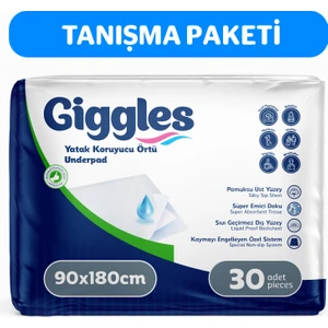 90X180 Yatak Koruyucu Örtü 30'lu 1 Paket 30 Adet