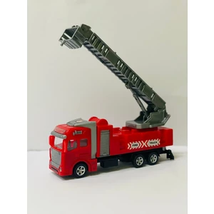 Birlik Oyuncak Oyuncak Itfaiye Arabası Çek Bırak Oyuncak Merdivenli Itfaiye Arabası