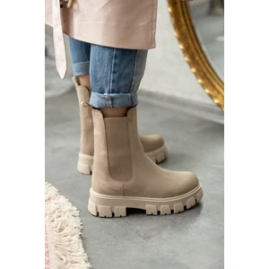 Senni Bej Yandan Lastikli Kalın Taban Günlük Bot