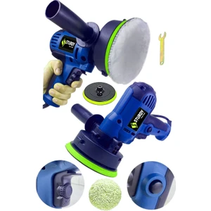 Power Tools 3200 W 6  Kademe Exprees Serıes  Devir Ayarlı Koltuk Yıkama Polisaj Makinesi