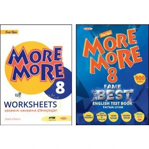 Fenomen Yayıncılık Kurmay Elt More And More 8. Sınıf Fame The Best Test Book - Worksheets 2 Kitap 2022 - 2023