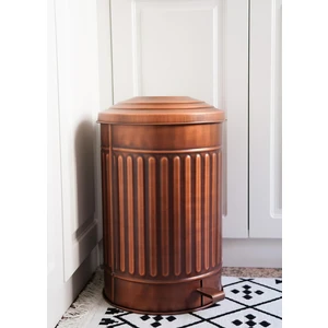 The Mia Çöp Kovası Mutfak 37 Lt Bakır Kaplama