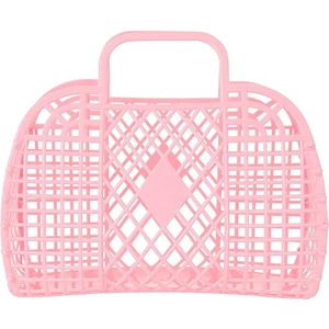 Retro Sepet Çanta- Açık Pembe