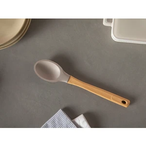 English Home Eddy Silikon Servıs Kaşığı 29 cm Koyu Bej