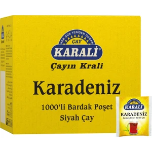 Karali Karadeniz Bardak Poşet Siyah Çay 1000'li 2 gr