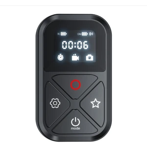 Gopro Hero 10 9 8 Max Için Çubuk Montajlı ve Bilekli Uzaktan Kumanda Gopro 10 Için Bluetooth Uyumlu Akıllı Uzaktan Kumanda