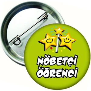 Hediye Panayırı 20 Adet - Nöbetçi Öğrenci Rozeti