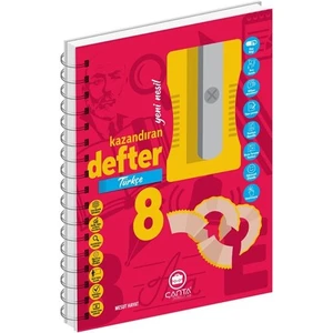 Çanta Yayınları Yayınları 8.Sınıf Türkçe Okula Yardımcı Kazandıran Defter