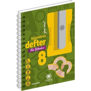 Çanta Yayınları 8.Sınıf Fen Bilimleri Okula Yardımcı Kazandıran Defter