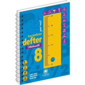 Çanta Yayınları 8.Sınıf Matematik Okula Yardımcı Kazandıran Defter