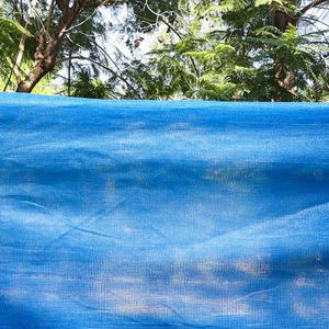 Sera Trend %75 Mavi Gölgelik File Çit Filesi 4 Metre Enli 75'lik Bahçe Çit Örtüsü Jüt Koruma Tülü