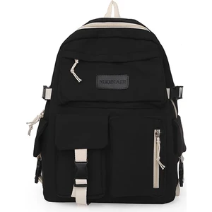 Ivy Stationery Büyük Kapasiteli Sırt Çantası - Siyah (Yurt Dışından)