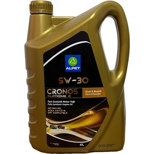 Cronos Supreme C Dpf ( Partiküllü) 5W-30 (Sn/Rc) 4 Lt Motor Yağı ( Üretim Yılı: 2022 )