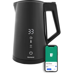 Smart Heatrow 1616H Dokunmatik , Çift Duvarlı ,paslanmaz Çelik, Sessiz Cool Touch ,xl Su Isıtıcı (Wı-Fı ile Kontrol)