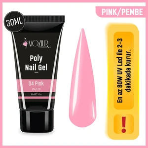 MOZIUR Uv/Led Poly Jel 30ml - Pink