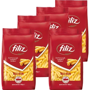 Siftaholsun Filiz Makarna Ince Uzun 500GR x 5 Adet