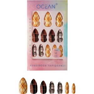 - Tak ve Çık Kendinden Yapışkanlı Takma Tırnak