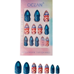 - Tak ve Çık Kendinden Yapışkanlı Takma Tırnak