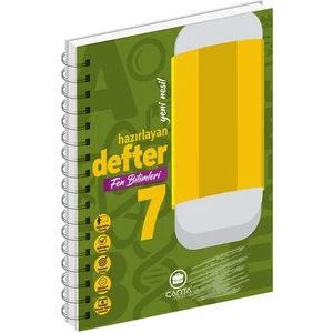 Çanta Yayınları 7.Sınıf Fen Bilimleri Okula Yardımcı Hazırlayan Defter