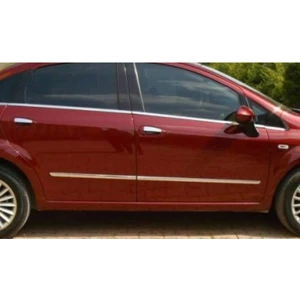 Alfa Otomotiv Fiat Linea 2007> Krom Yan Kapı Çıtası 4 Parça
