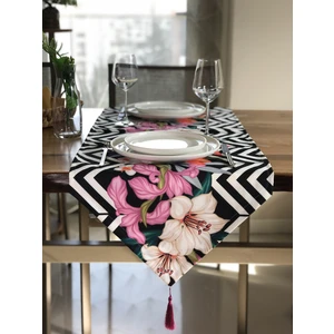 Zambak Desenli Runnerörtü