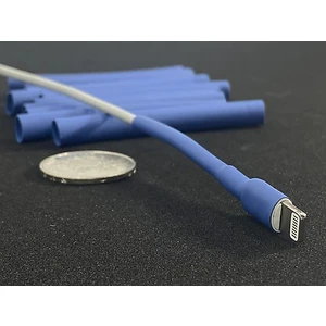Isı Ile Daralanmakaron Kablo 6.4 mm Telefon Kabloları 10 Adet 6 cm