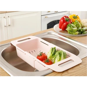 Plastik Ayarlanabilir Evye  Lavabo Süzgeci
