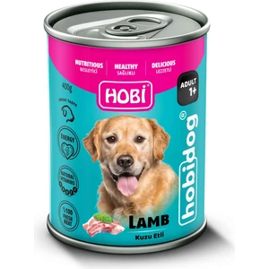 Hobidog Kuzu Etli Yetişkin Köpek Konservesi 400 gr