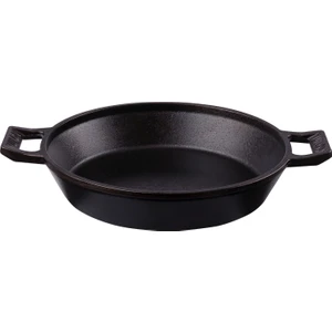 VULOM LOTUS Demir Döküm Tava 26 cm Çift Kulp Siyah