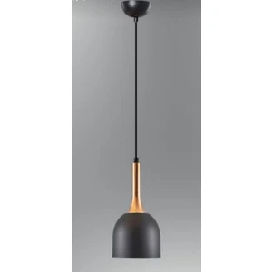 Modern Siyah Tekli Metal Sarkıt Avize