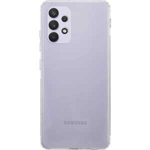 Kzy Samsung Galaxy A32 Kapak Kamera Korumalı Tıpalı Şeffaf Silikon Kılıf