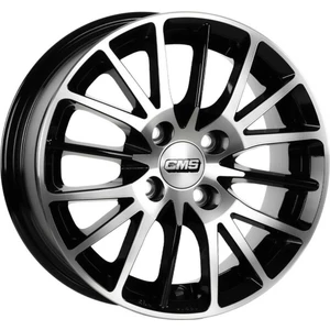 CMS-456-02 6.0X14"-4X108 ET35 63.4 Diamond Black Gloss Jant (4 Adet)