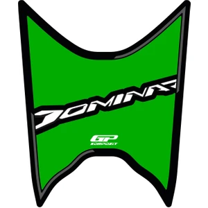 GP Kompozit Bajaj Dominar 250 / 400 2020-2024 Uyumlu Tank Pad Yeşil