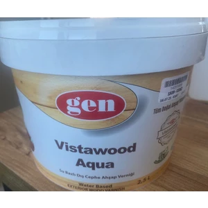 Vistawood Aqua Su Bazlı Dış Cephe Verniği