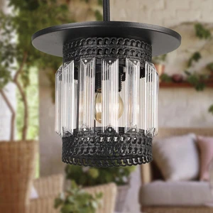 Valo Tekli Avize Siyah