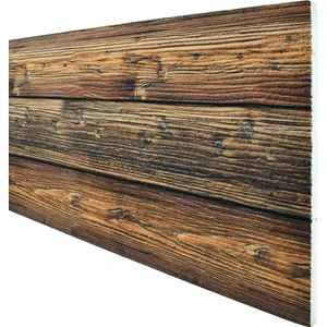 Pan Dekor 5 Adet (2,5m2) x Ahşap Desenli 3 Boyutlu Renkli Strafor Köpük Duvar Kaplama Paneli (WD-706)