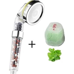 Mak Supply  Mak Supply Duş Başlığı ve C Vitamini Nane Kokulu Duş Başlığı Yedek Kartuşu 2li Set