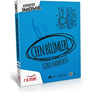 Ritmik Eğitim Yayınları 6. Sınıf - Fen Bilimleri - Süper Inova Soru Bankası (Ciltli)