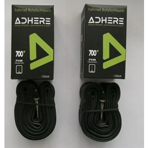 2 Adet Ekonomi Paketi Adhere 700X25/32 Kutulu Bisiklet Iç Lastiği Fv Ince Sibop 48 mm