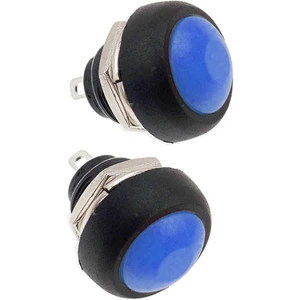 PBS-33B Push Buton 12MM Mavi Mantar Buton - 5 Adet