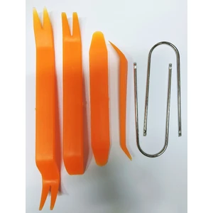 6 Parça Trim Teyp Sökme Set (Sökme Aparatları Sert Abs Malzemedir) Teyp, Kapı, Döşeme Sökme Takımı