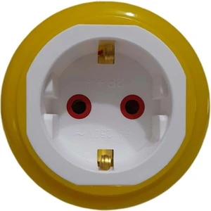 Gece Lambası Prizli LED Anahtarlı 99-04 - Sarı