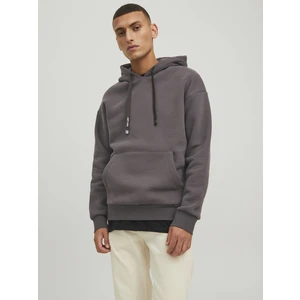 Jack & Jones Düz Renk Kapüsonlu Sweatshirt