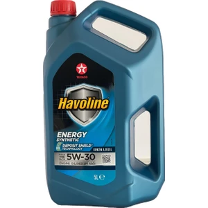 Havoline Energy Sae 5W-30 Sentetik 5 Lt  Partekülsüz ( Üretim Yılı: 2022 )