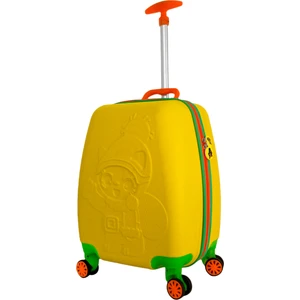 WX-412 Sarı Şapkalı Kız Çocuk Valiz