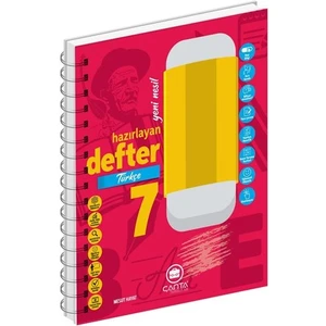 Çanta Yayınları 7.Sınıf Türkçe Okula Yardımcı Hazırlayan Defter