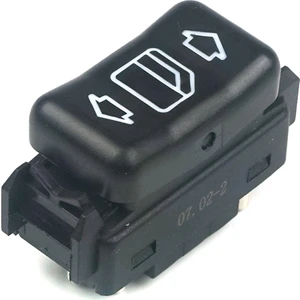 Bross Otomotiv BDP632 Mercedes W124 A124 C124 S124 W126 C126 W463 W201 190 A1248204510 İçin Sağ Kapı Cam Açma Düğmesi