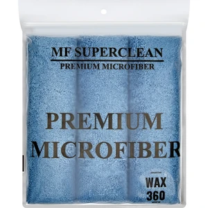 Superclean Mikrofiber Lüks Cila Bezi 40 x 40 cm 3'lü  Paket  360 Gsm