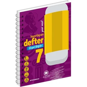 Çanta Yayınları 7.Sınıf Sosyal Bilgiler Okula Yardımcı Hazırlayan Defter